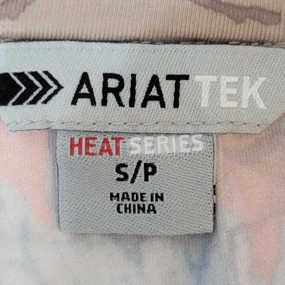 ARIAT TEK Short Sleeve T-Shirt - Size S - Picture 6 of 6